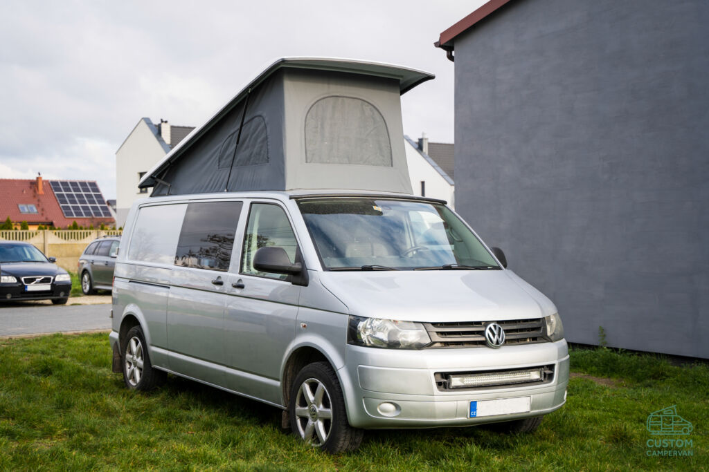 podnoszony dach sypialny, dach sypialny, camproof, podnoszony dach do VW T5 long