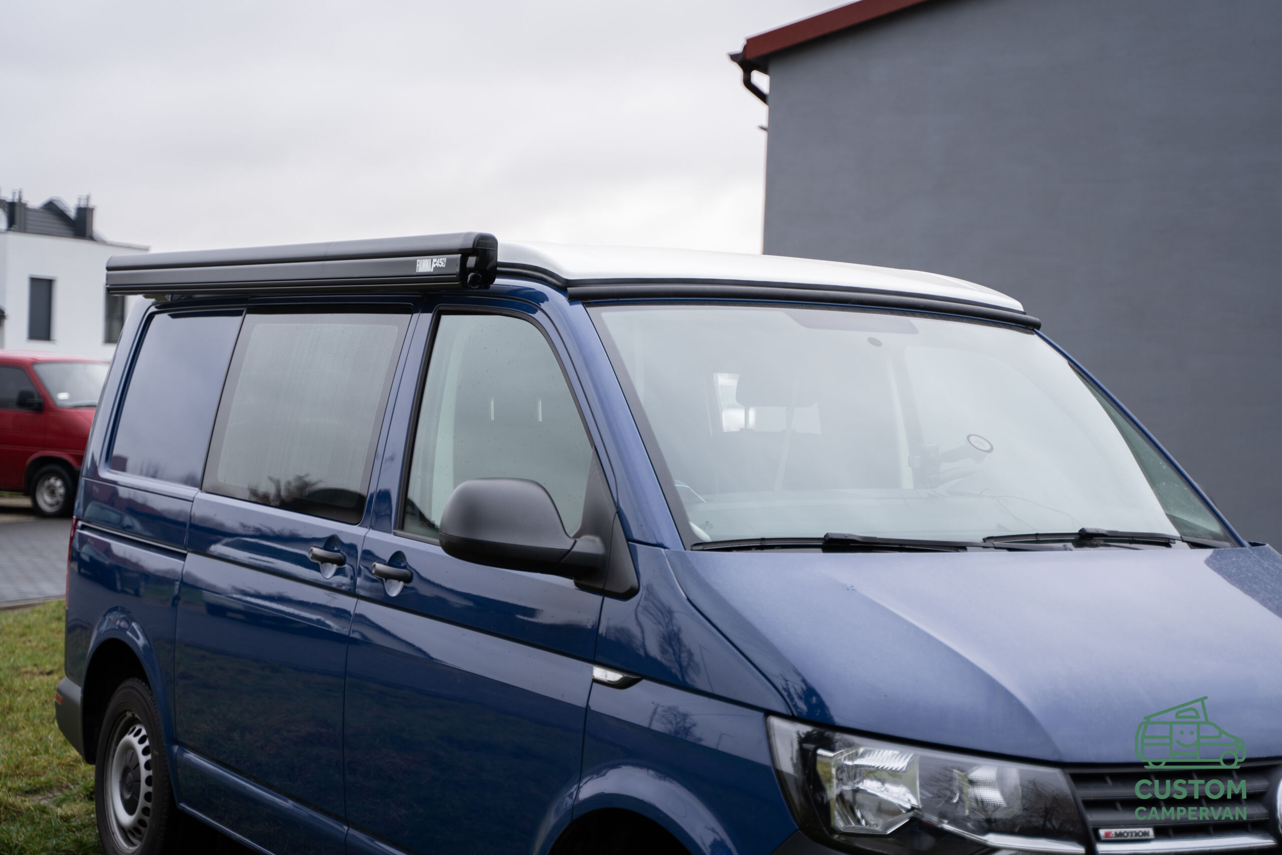 podnoszony dach sypialny, dach sypialny, camproof, podnoszony dach do VW T6, markiza
