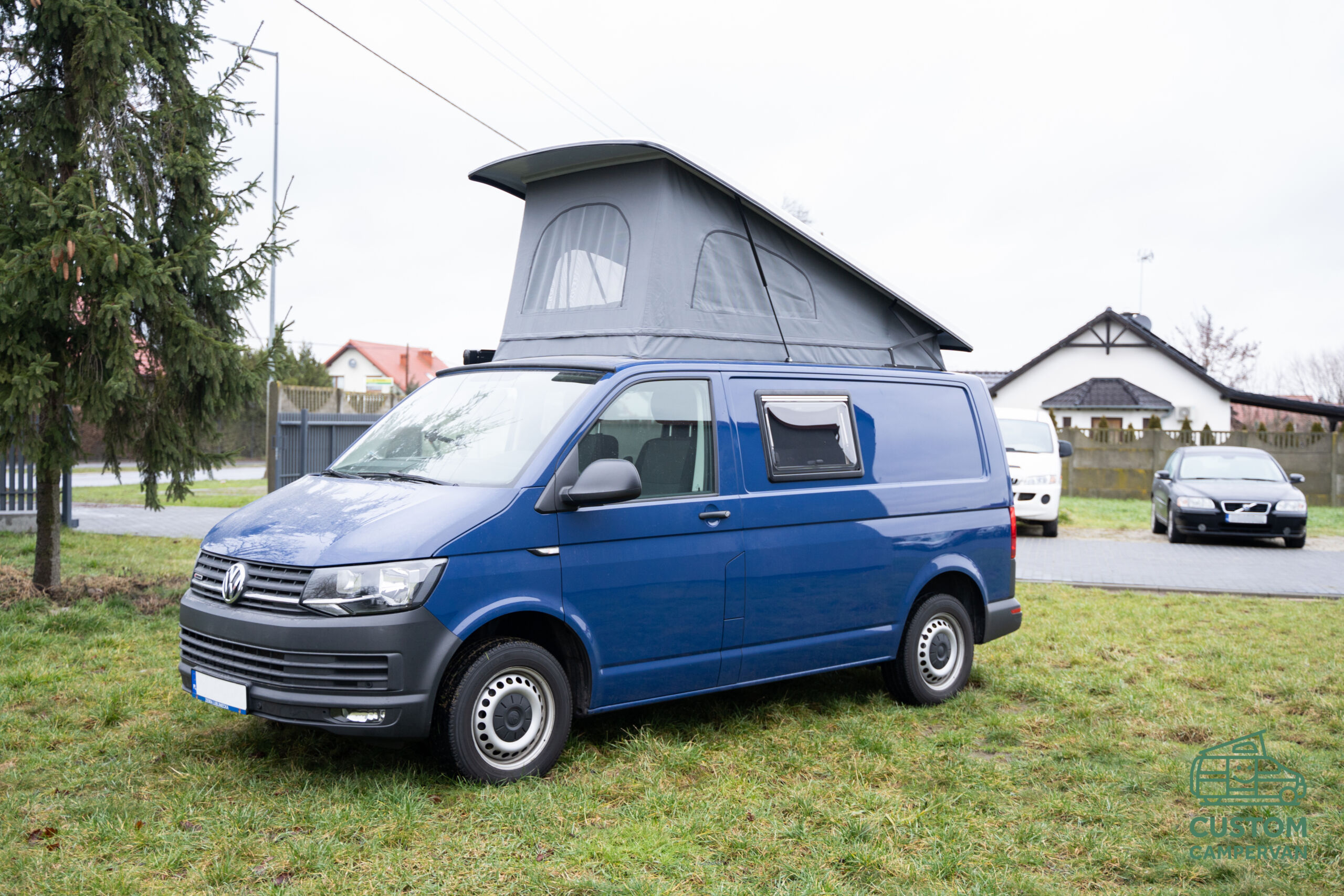 podnoszony dach sypialny, dach sypialny, camproof, podnoszony dach do VW T6