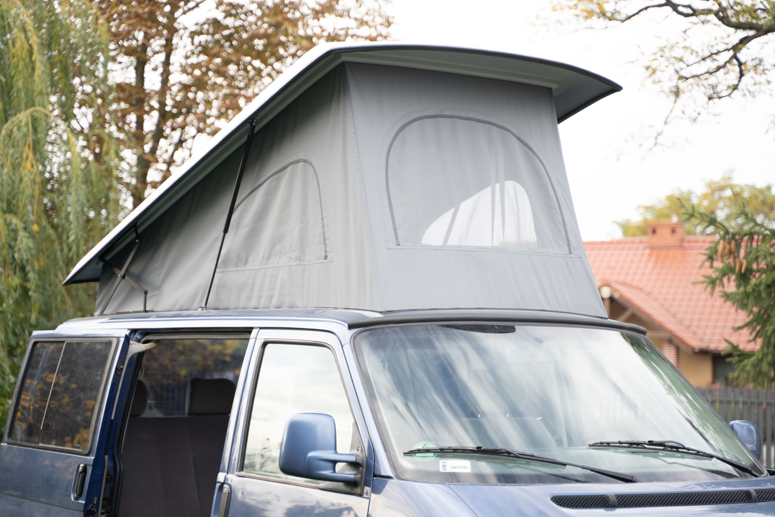 podnoszony dach sypialny, dach sypialny, camproof, podnoszony dach do VW T4