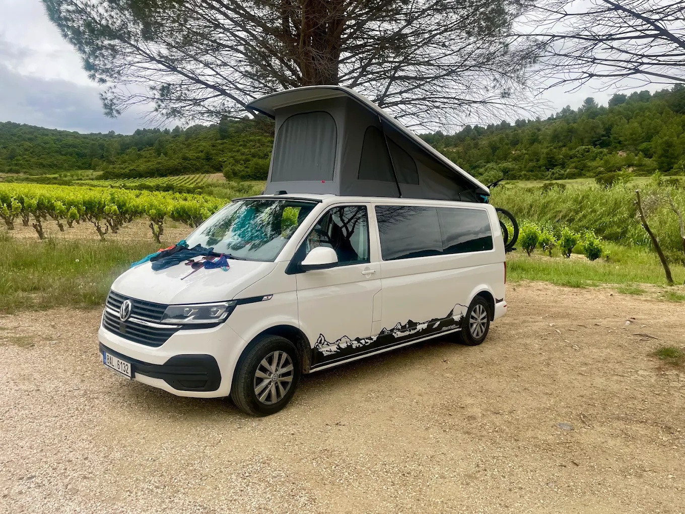 VW T6 - dach sypialny