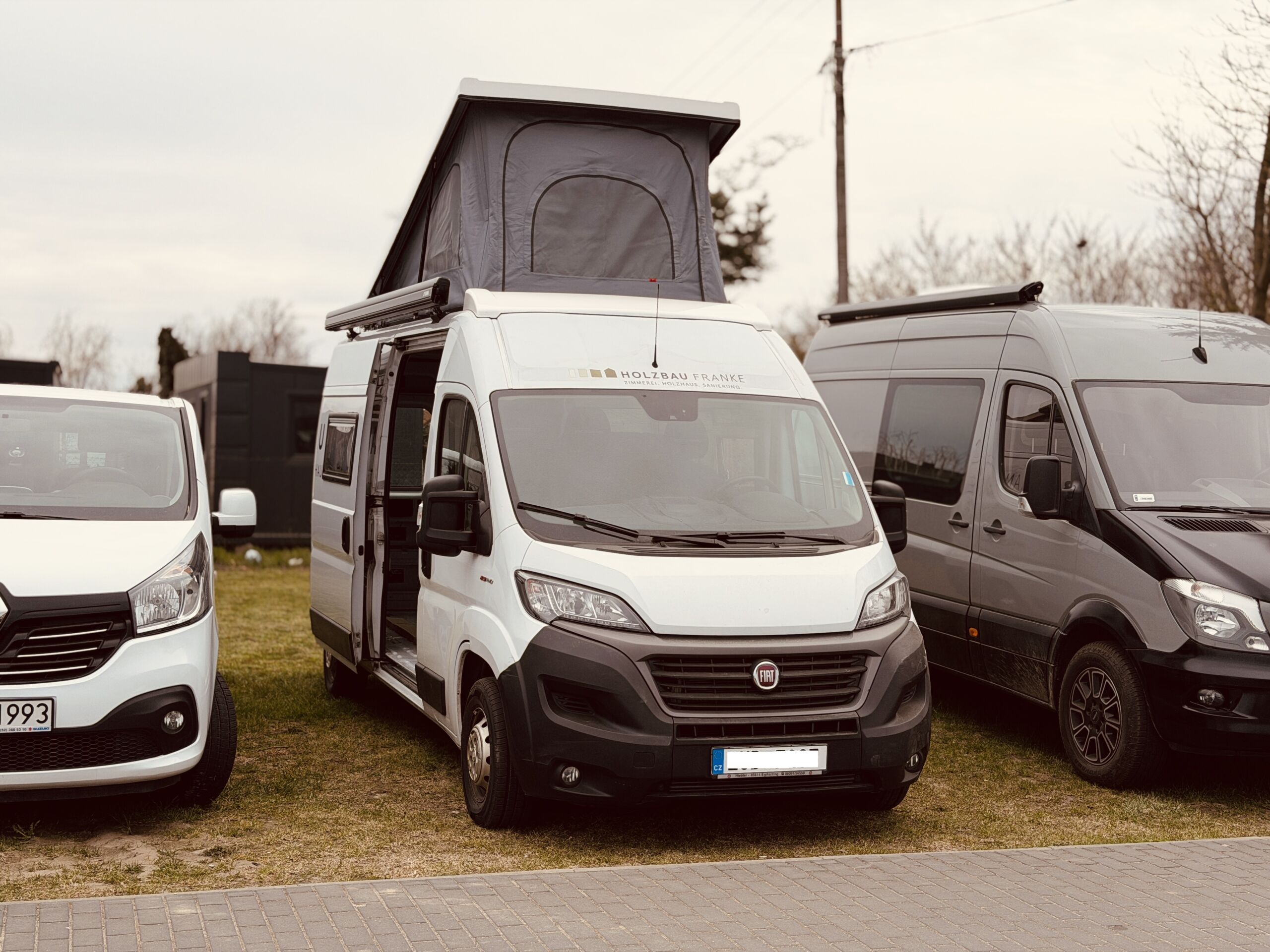 Fiat Ducato montaż dachu sypialnego