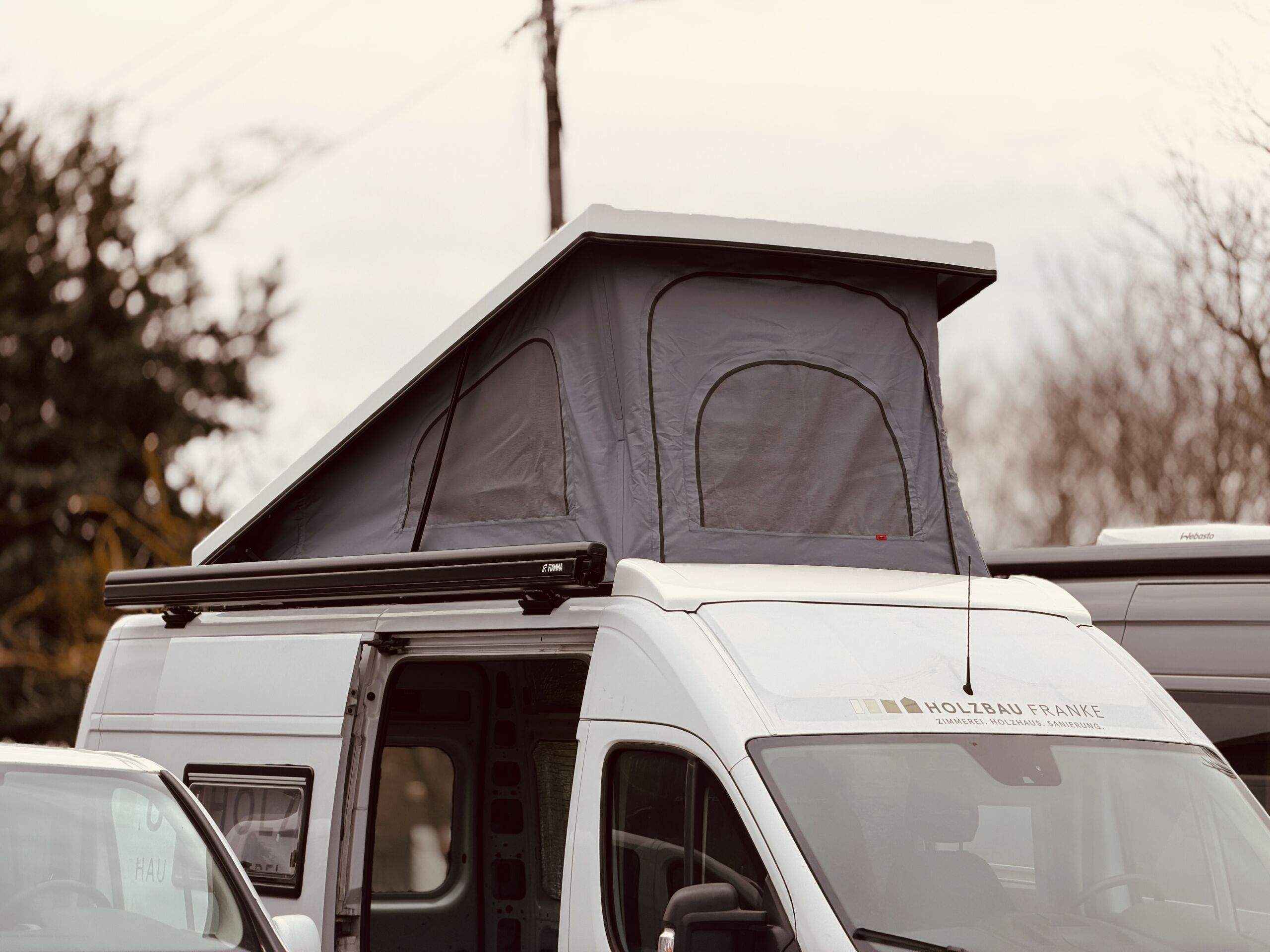 Fiat Ducato montaż dachu sypialnego