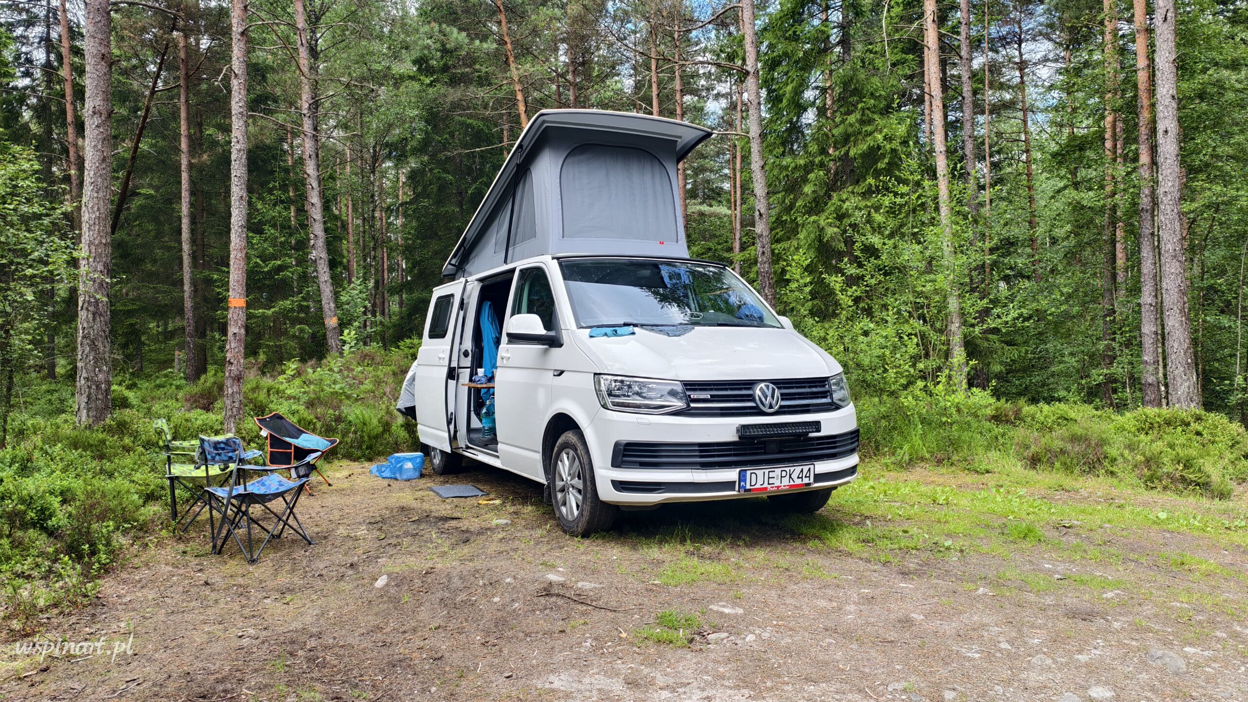 VW T6 z dachem sypialnym